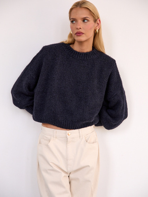 JELLY NAVY SWEATER