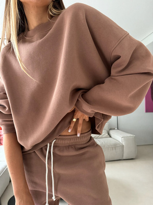 RUBY RAW UMBER SWEATSHIRT