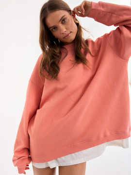 PEACH FUZZ SWEATSHIRT