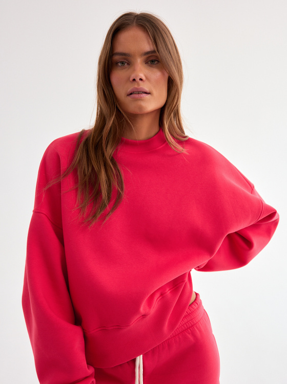 HIBISCUS RUBY SWEATSHIRT