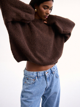 JELLY BROWN SWEATER