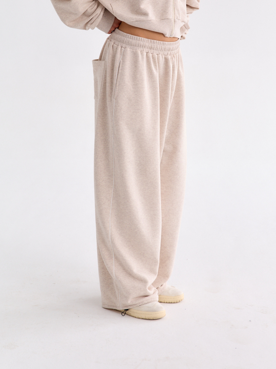 HUNTER NATURAL WIDE JOGGERS