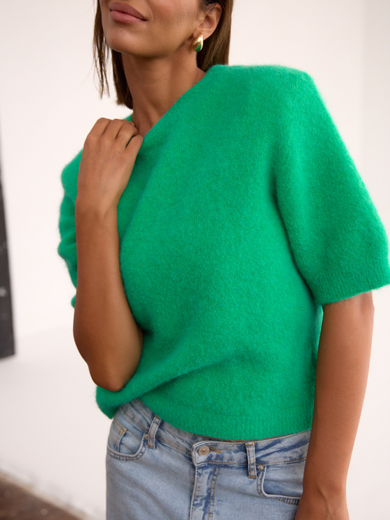 MISTY GREEN SWEATER