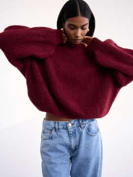 JELLY CRANBERRY SWEATER