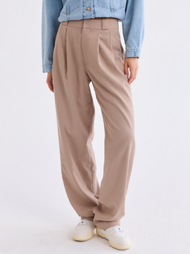 EDIE BEIGE REGULAR PANTS